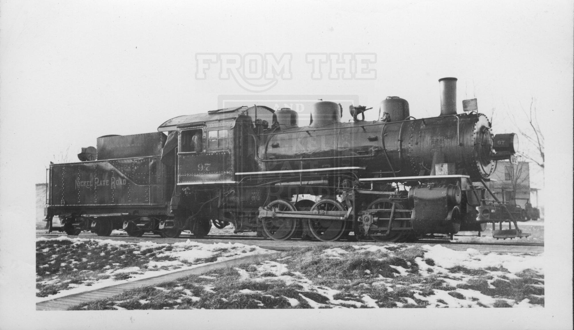 NKP B-10 97 Right side view Unknown location | The Nickel Plate