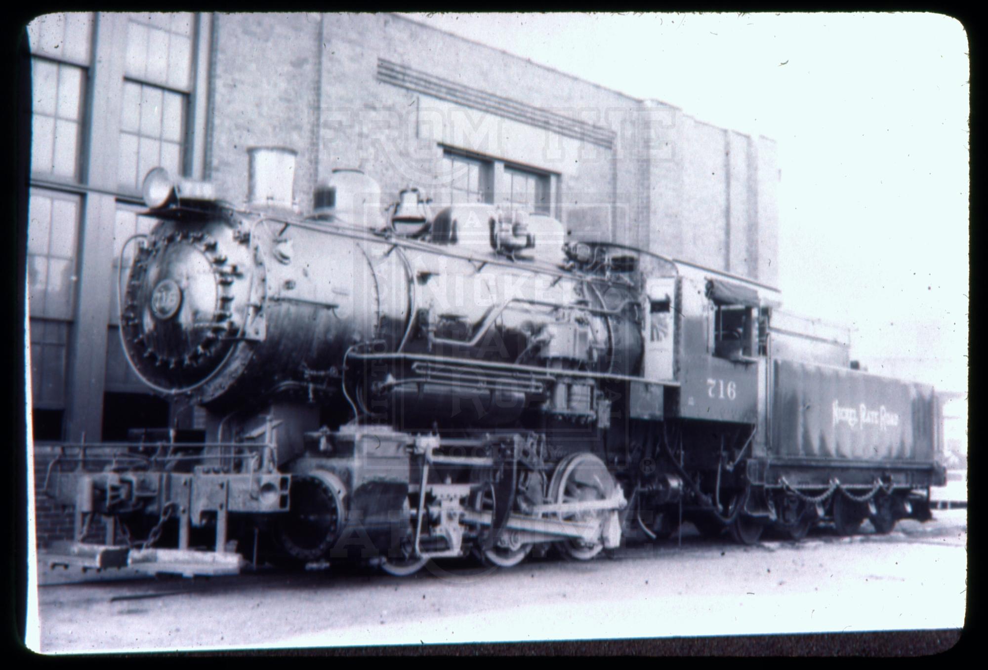 NKP B-12 716 Frankfort IN 7-22-1940 | The Nickel Plate Archive