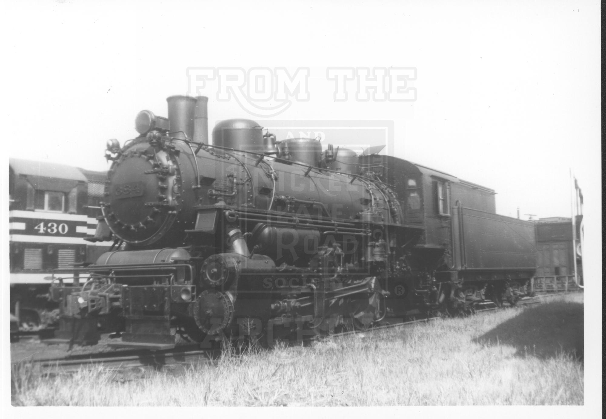 NKP B-5 384 Brewster OH 8-16-1958 | The Nickel Plate Archive