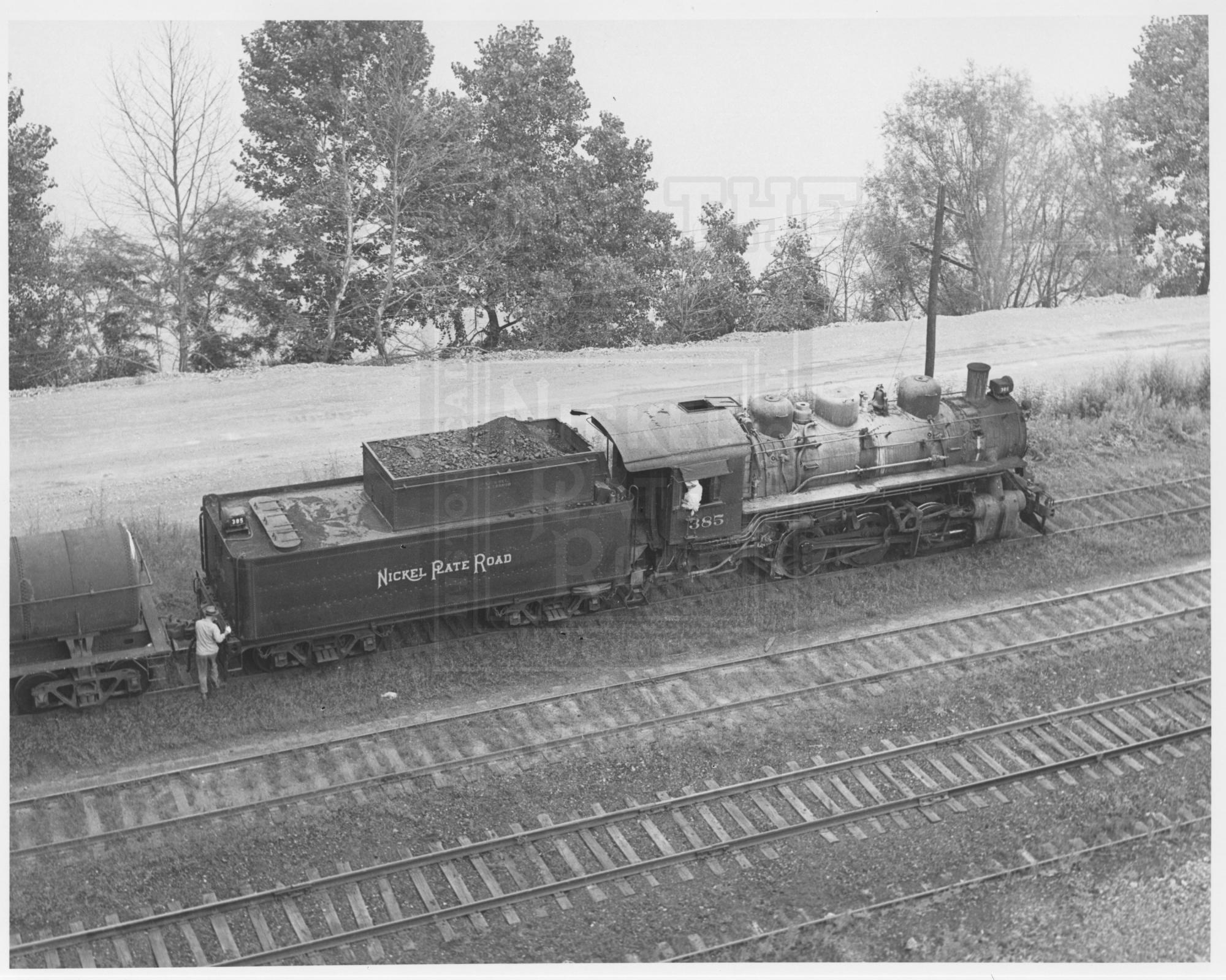 NKP B-5 385 Minco Jct OH 5-52 JJY | The Nickel Plate Archive