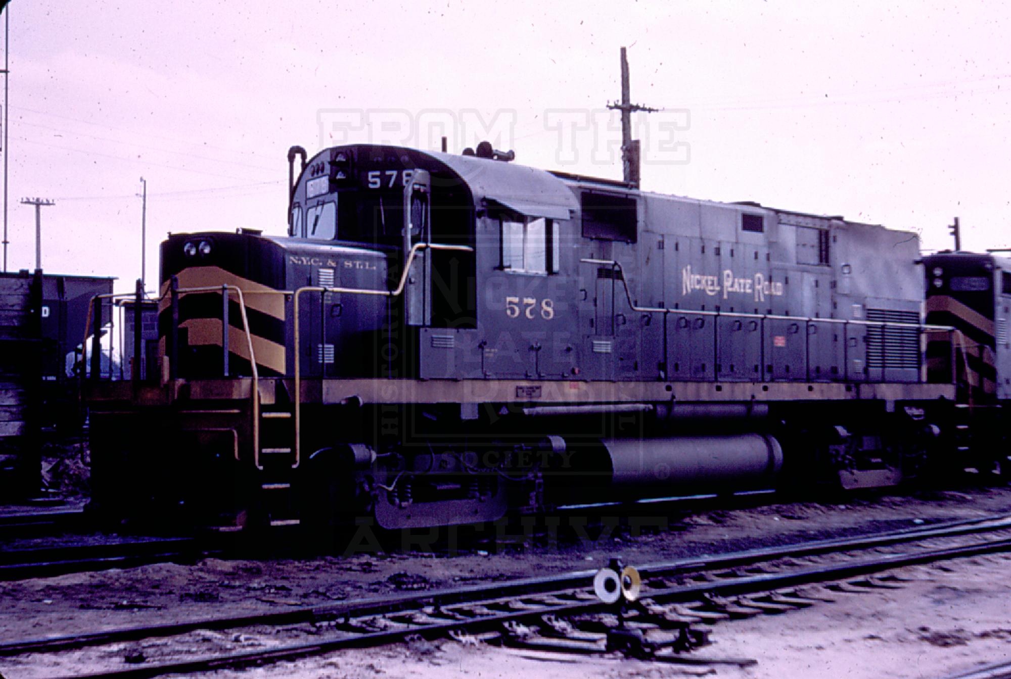 NKP C420 578 Unknown location 1965 | The Nickel Plate Archive