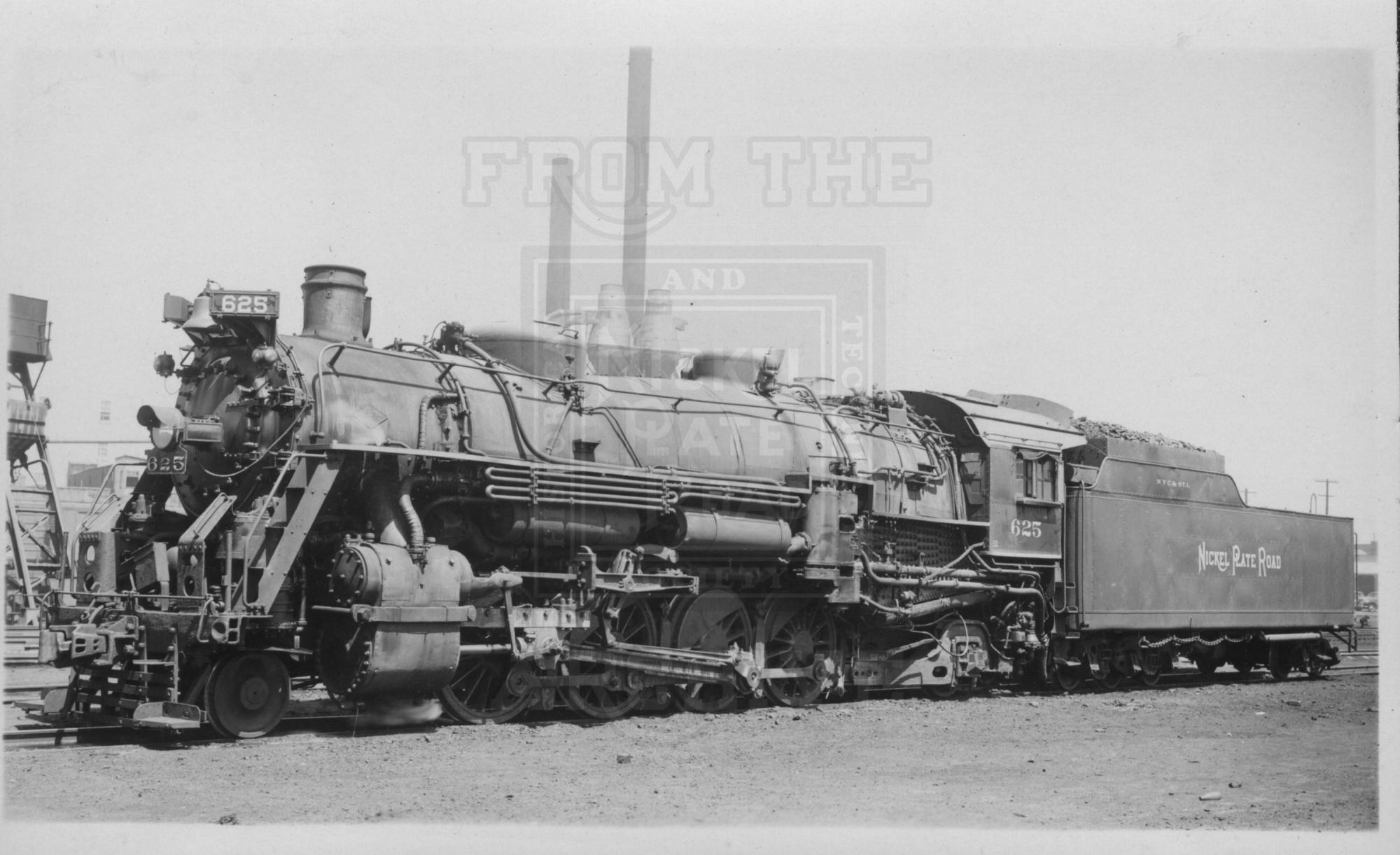 NKP H-6d 625 Peoria IL 5-27-1948 | The Nickel Plate Archive