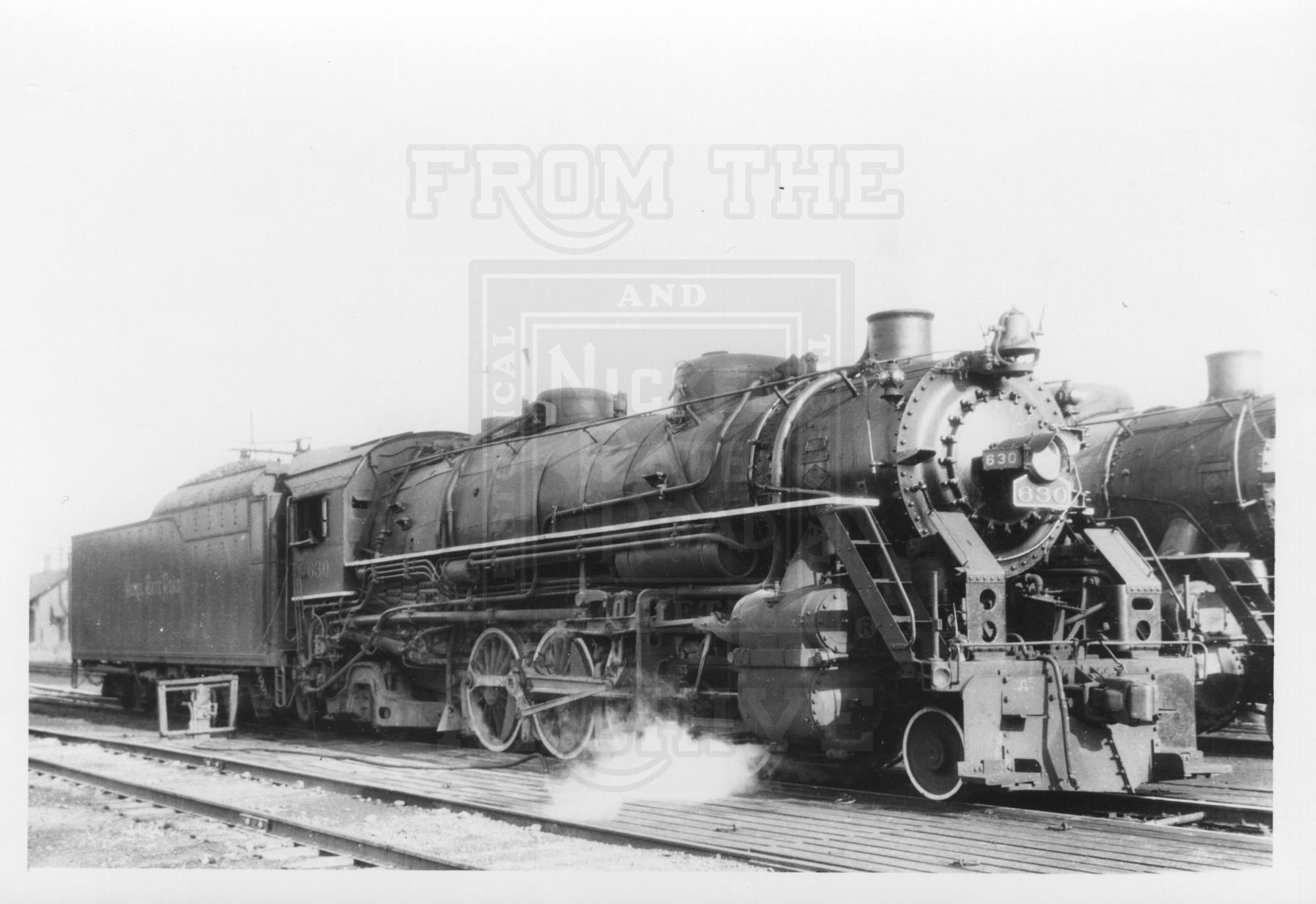 NKP H-6d 630 Conneaut OH 7-10-1939 | The Nickel Plate Archive