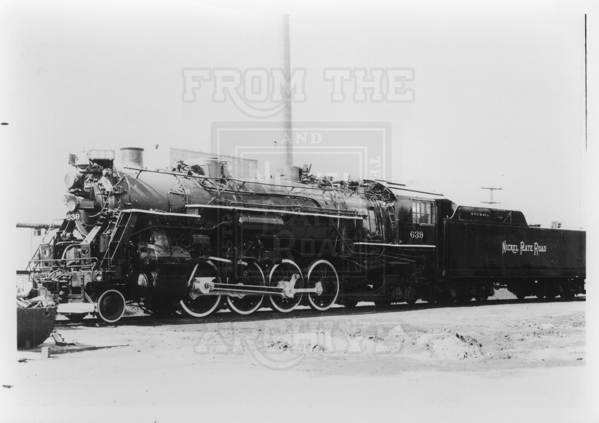 NKP H-6e 639 Bellevue OH 8-26-1959 | The Nickel Plate Archive