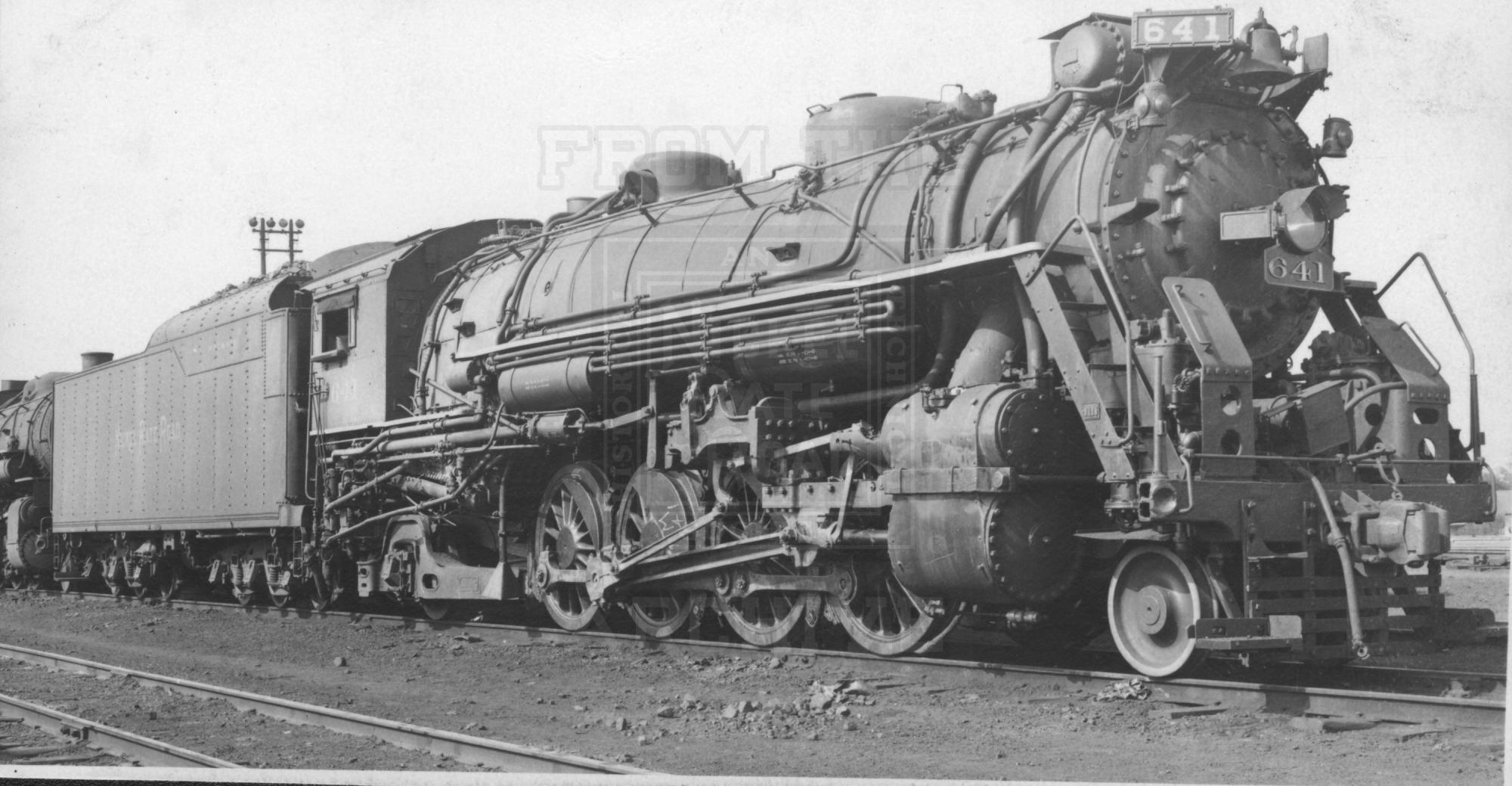 NKP H-6e 641 Bellevue OH 1950's | The Nickel Plate Archive
