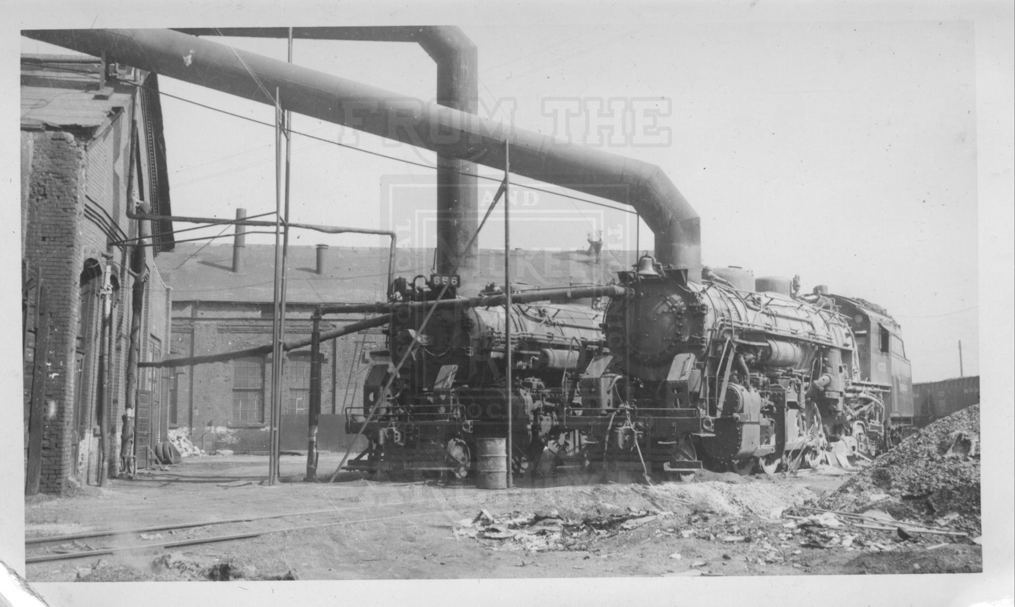 NKP H-6e 656 Chicago IL 9-1952 | The Nickel Plate Archive