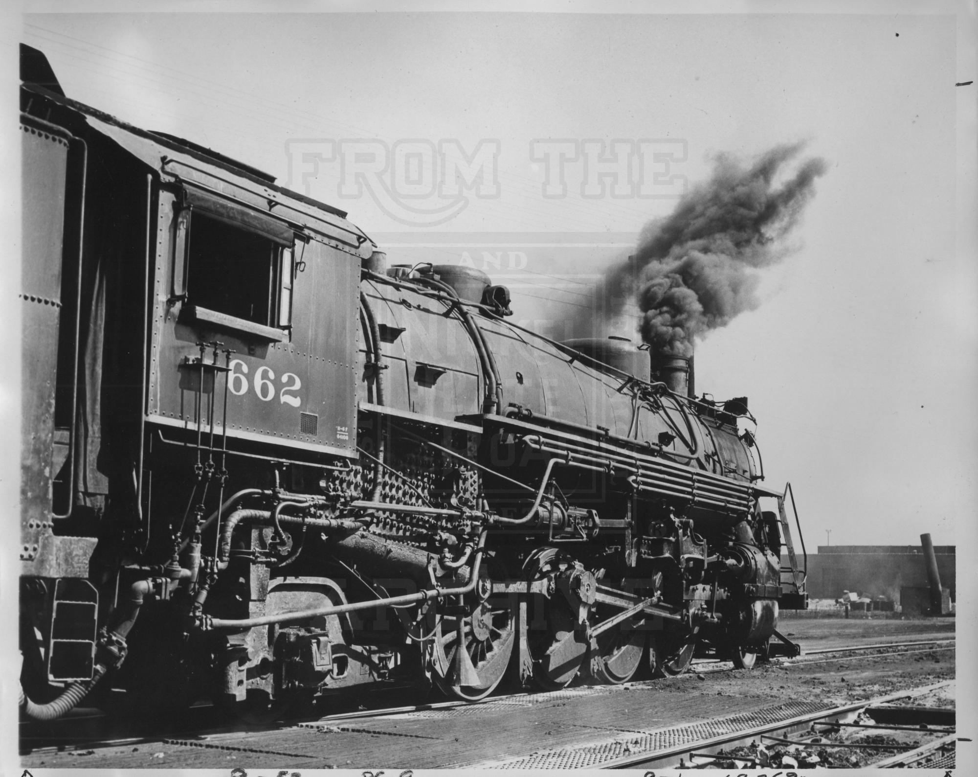 NKP H-6f 662 Conneaut OH 1957 | The Nickel Plate Archive