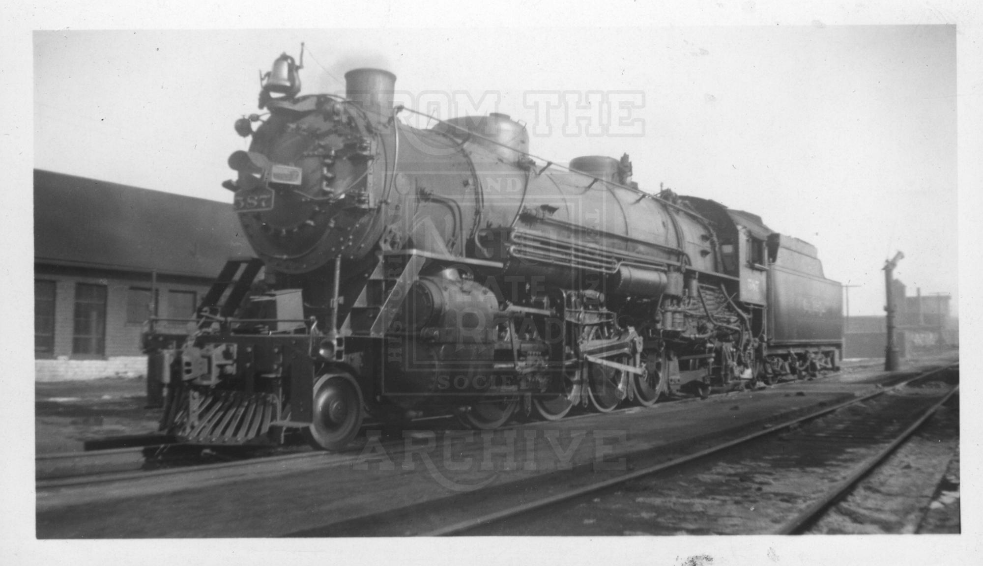 NKP H-6o 587 Conneaut OH 1930's | The Nickel Plate Archive