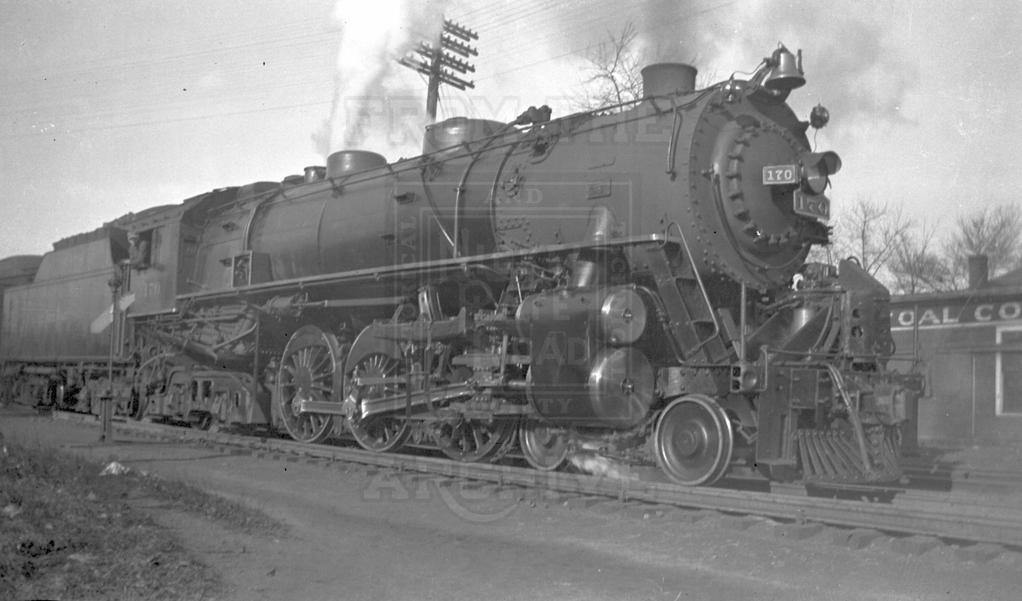NKP L-1a 170 Conneaut OH 1-24-1934 JBO | The Nickel Plate