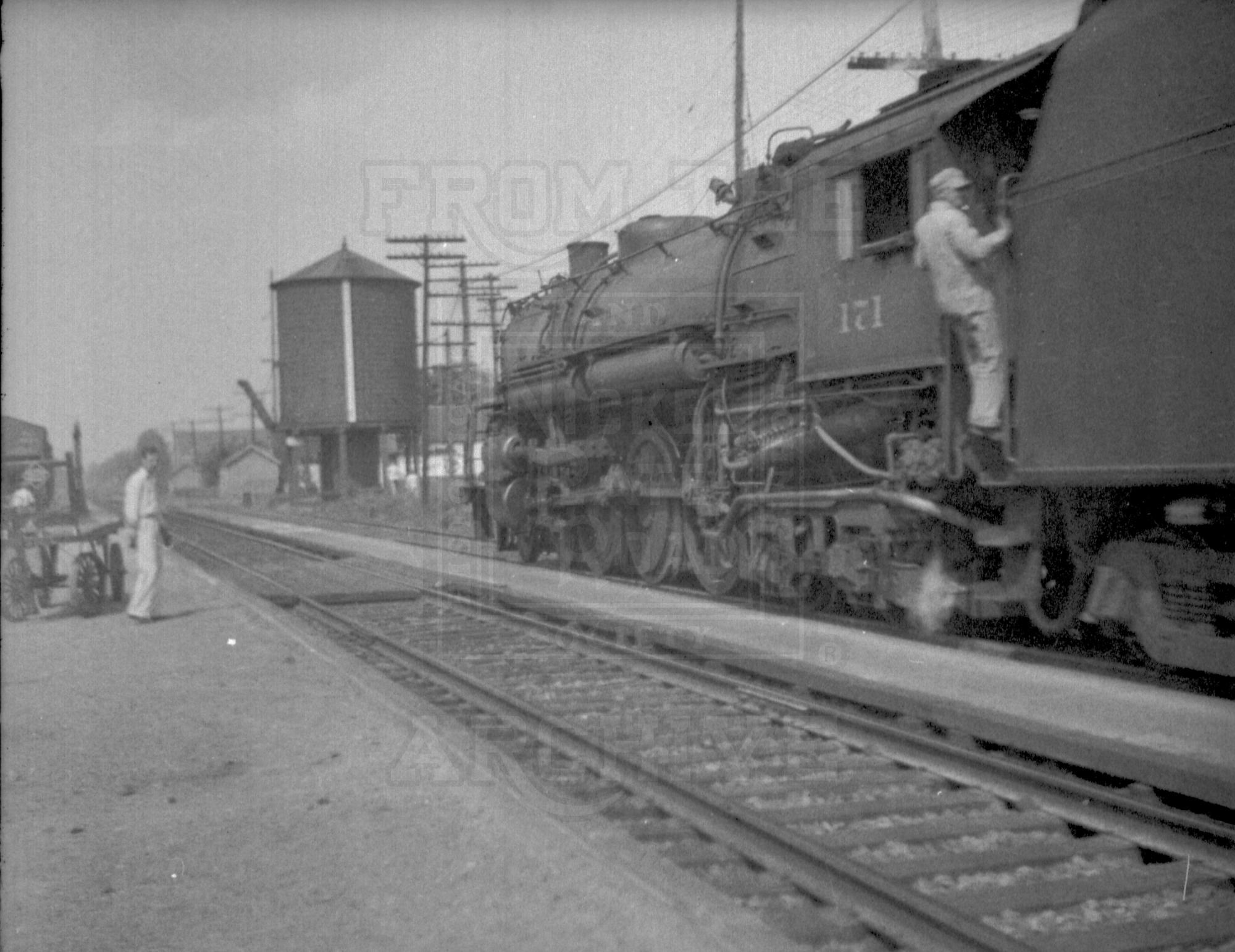 NKP L 1a 171 Rocky River OH With Crewman DUB The Nickel Plate Archive   Nkp L 1a 171 Rocky River Oh With Crewman Dub Jbu Col 