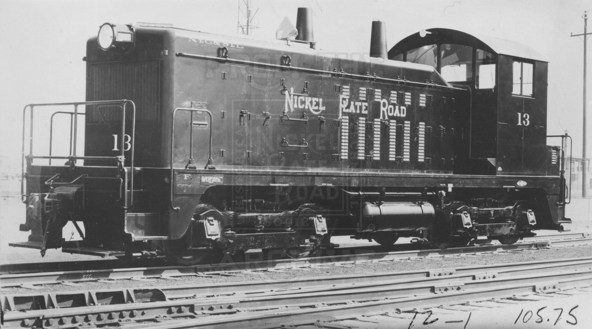 NKP NW2 13 Unknown Location | The Nickel Plate Archive