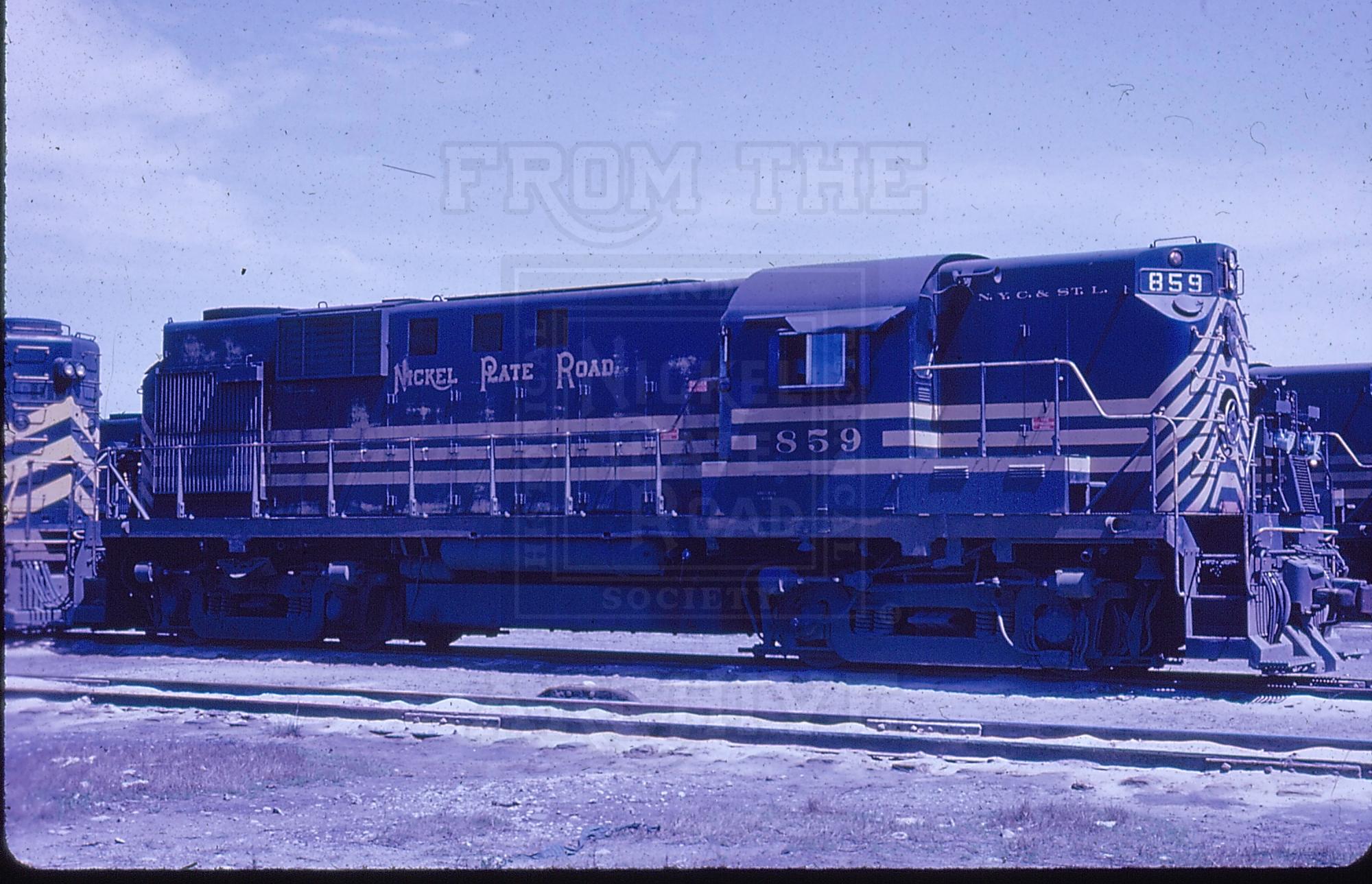 NKP RS11 859 Bellevue OH 1960's | The Nickel Plate Archive