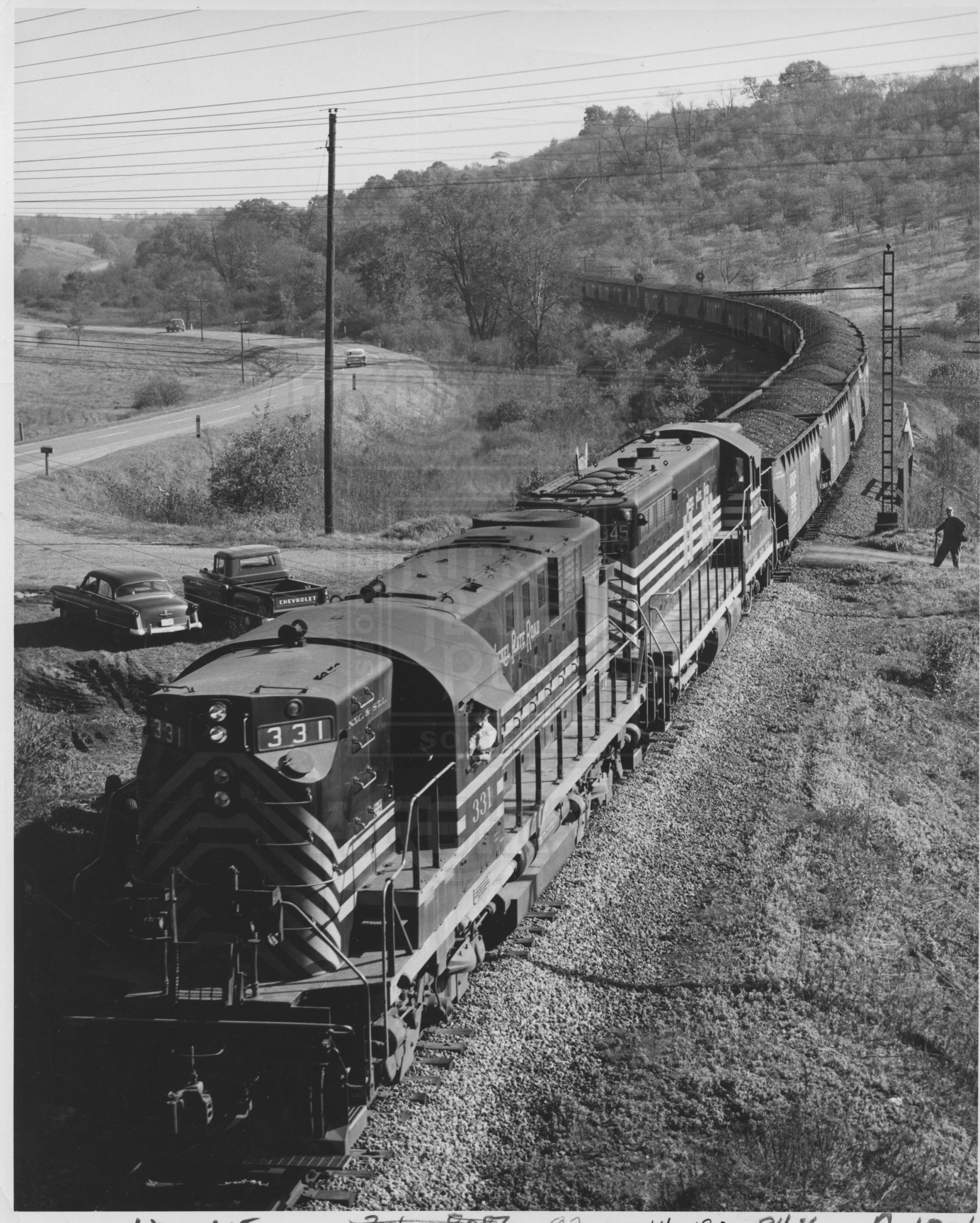 NKP RSD12 331 Wheeling District 1960 NKPHTS | The Nickel Plate Archive