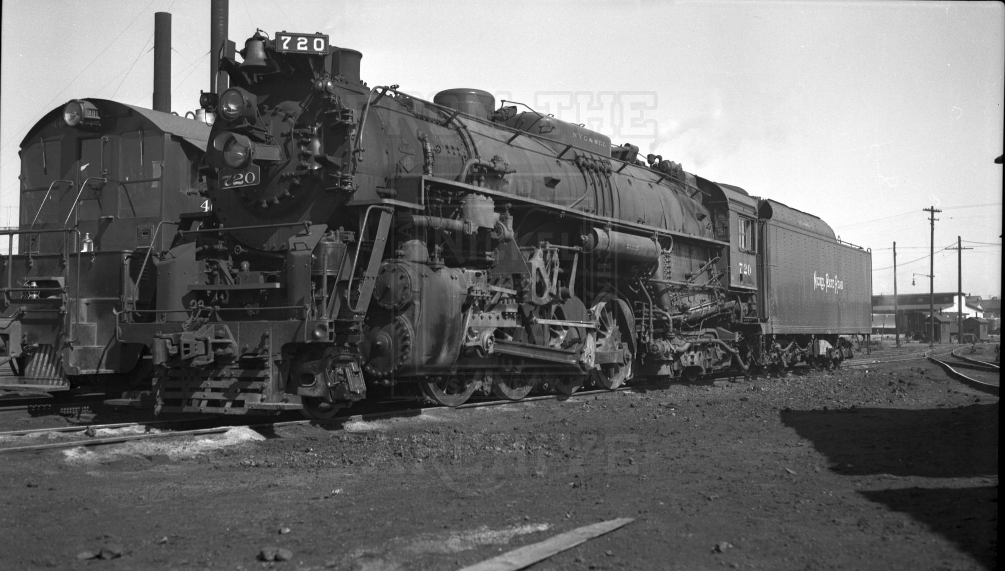 NKP S-1 720 Cleveland OH 1954 | The Nickel Plate Archive