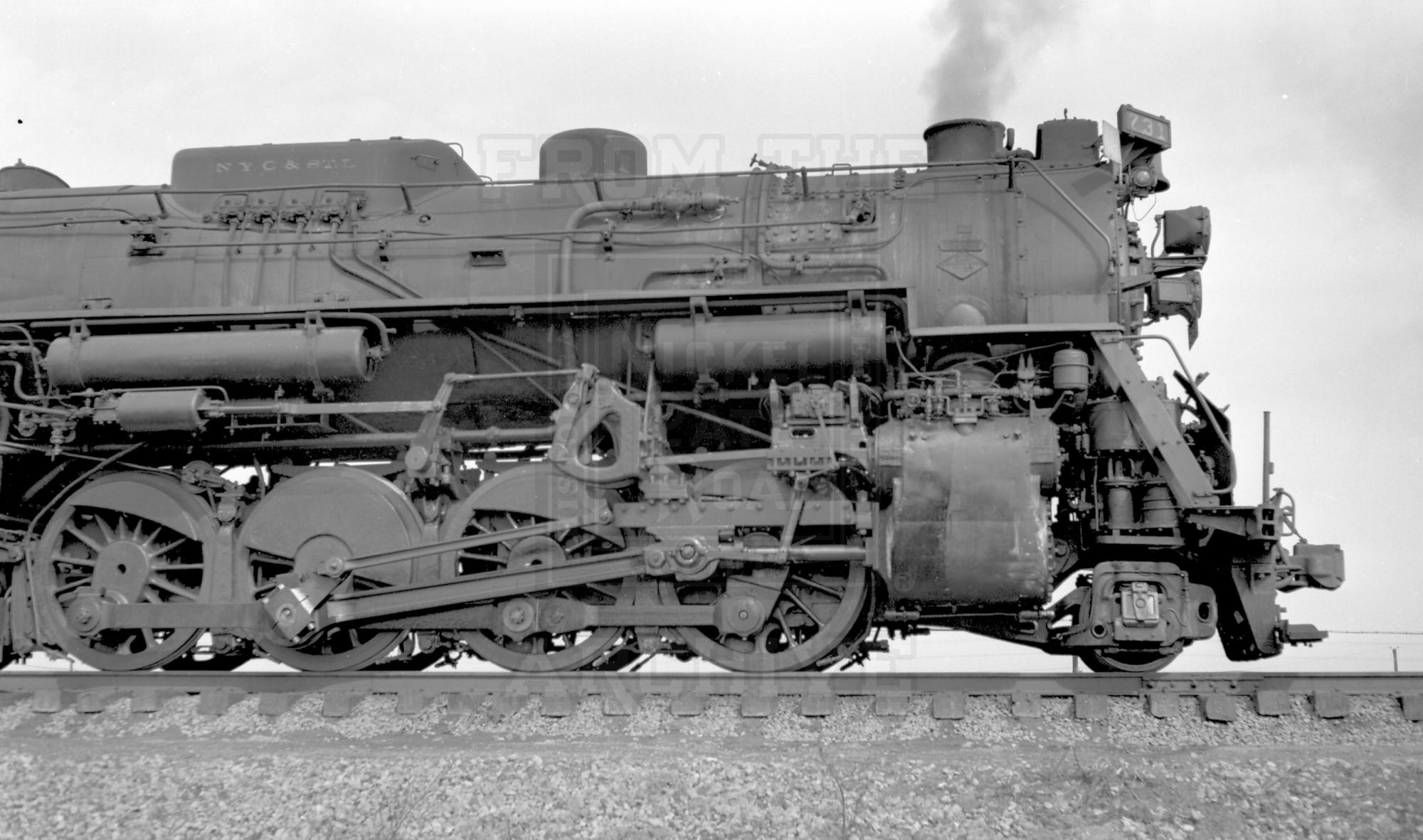 NKP S-1 731 Erie PA 4-20-1957 Right Drivers | The Nickel Plate Archive
