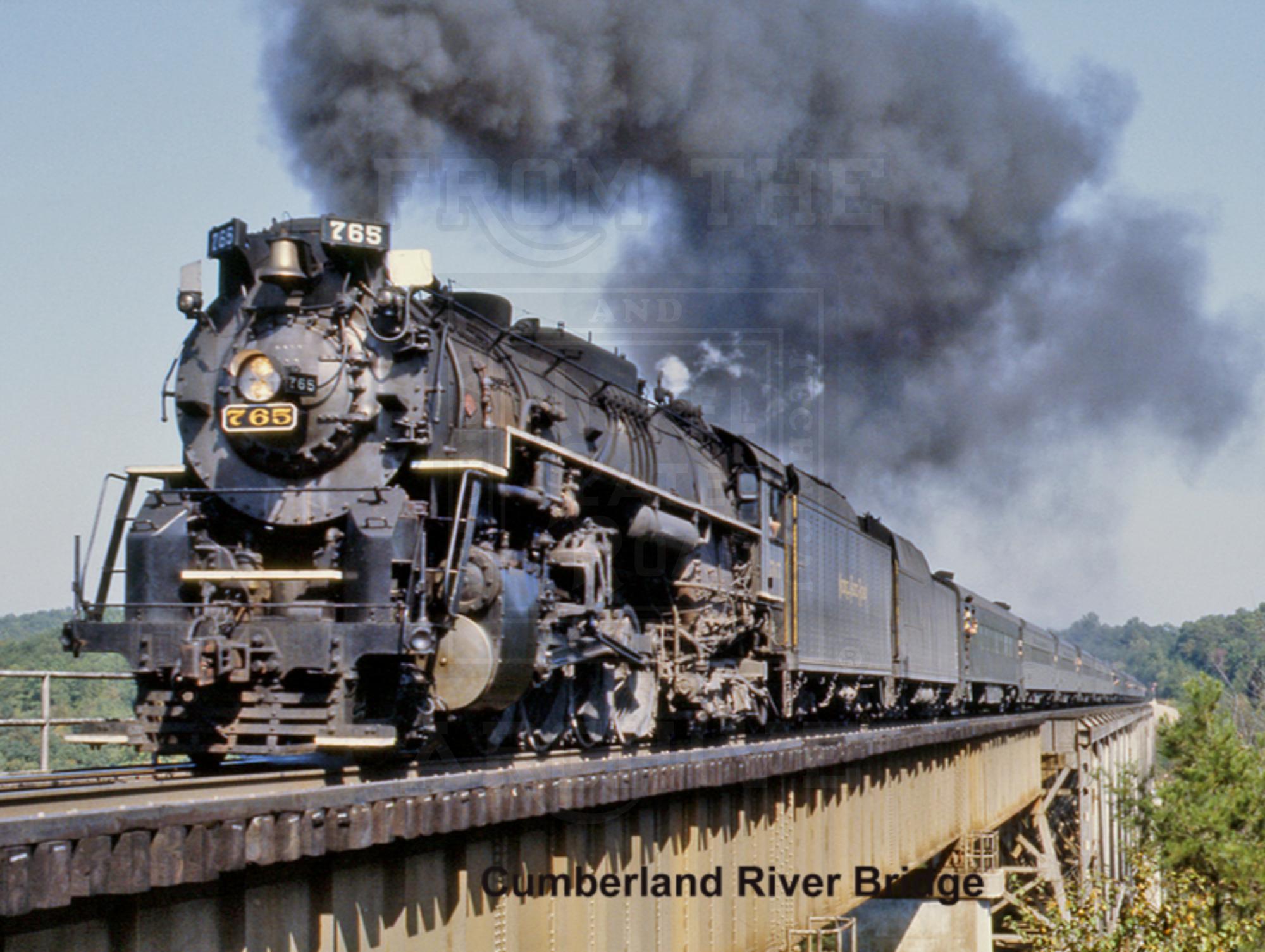 NKP S-2 765 Cumberland River Bridge NRHS Special 1991 | The Nickel