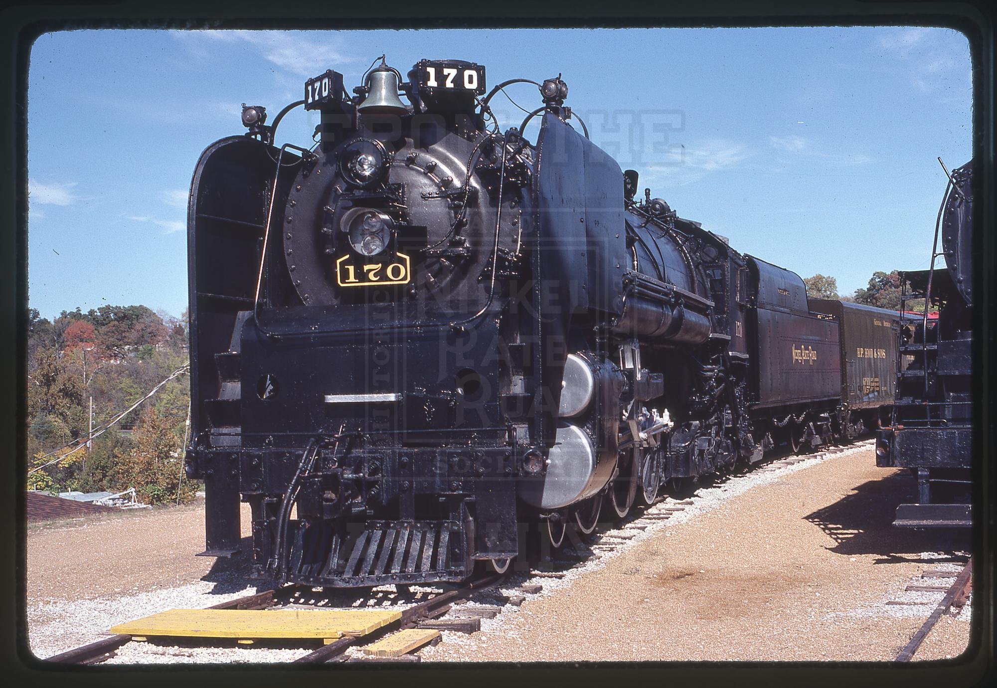 4-6-4 Hudson #170 in St. Louis MO in October 1980 | The Nickel