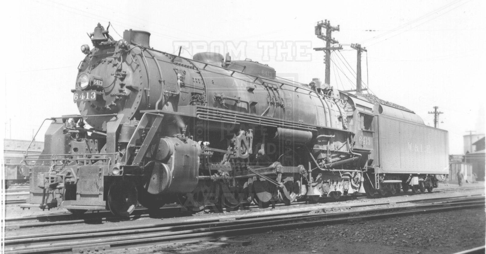 WLE 2-8-4 #6413 Cleveland. OH. 8-24-39 | The Nickel Plate Archive